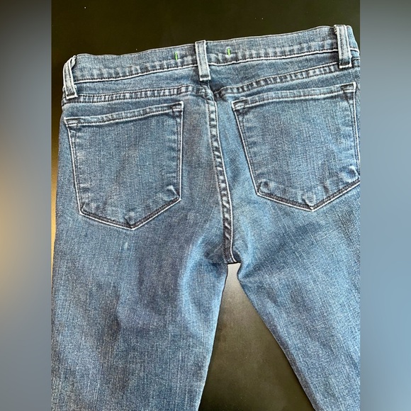 J Brand Skinny Leg Dark Blue Denim Jeans Size 27 - Picture 8 of 11